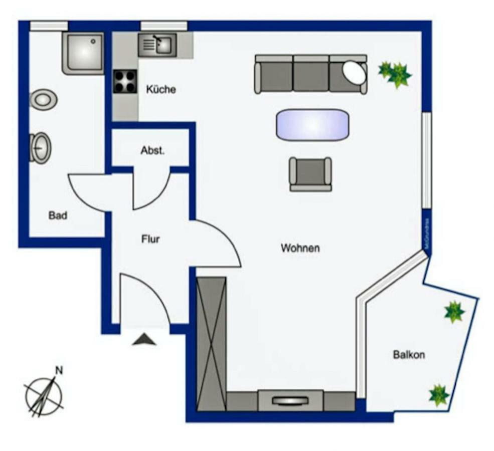 Apartment Am Denzenberg Tuebingen Luaran gambar